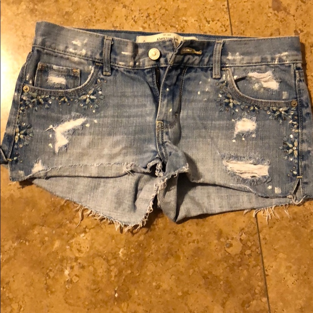Abercrombie and Fitch jean shorts